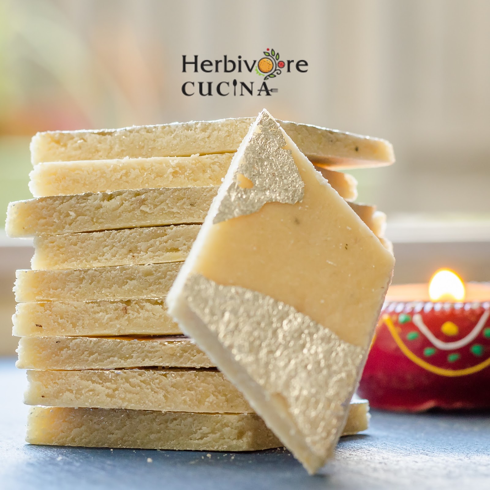 Herbivore Cucina Kaju Katli Indian style Cashew Fudge