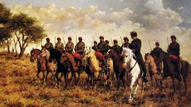 INICIO CAMPAÑA AL DESIERTO Grl Julio A. Roca Mtro Guerra y Marina d/Nicolás Avellaneda (16/04/1879)
