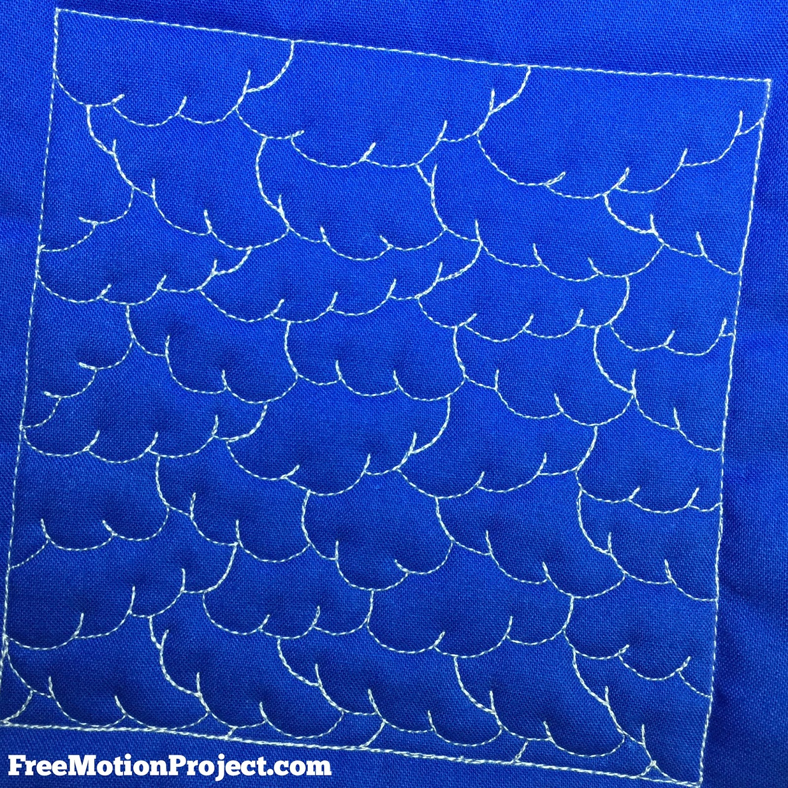 The Free Motion Quilting Project How to Machine Quilt Clouds, Design 475