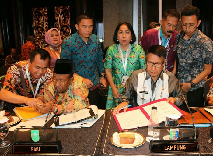 Pemprov Lampung Lakukan MoU Produk Unggulan dengan 33 Provinsi