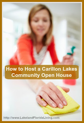 Make your Carillon Lakes community home for sale more attractive to homebuyers with these open house tips.