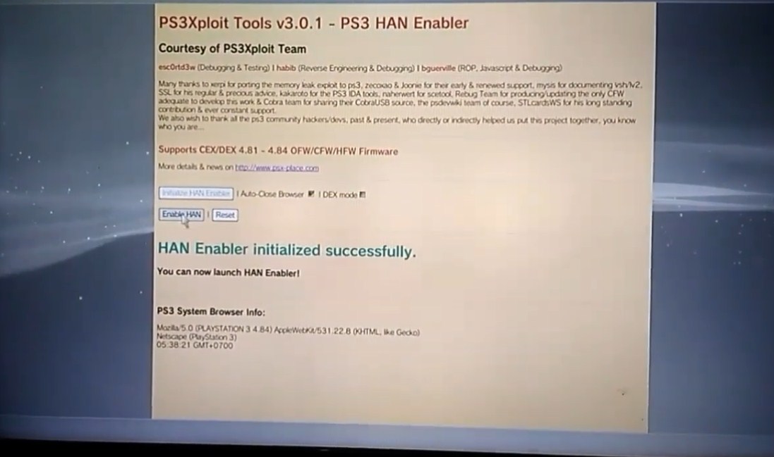 Cara isi game PS3 OFW Han satuan versi terbaru 4.84.2 HFW (Android)