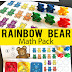 Rainbow Counting Bear Math Pack
