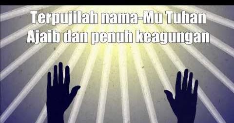 Terpujilah NamaMu Tuhan Kunci Chord - GBKP KM 8
