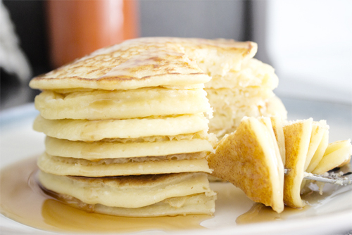 so sweet like sarah: Small Batch Vanilla Ricotta Pancakes