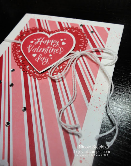 Clean and Simple Valentine's Day card using Heartfelt stamp set Clean and Simple Valentine's Day card using Heartfelt stamp set