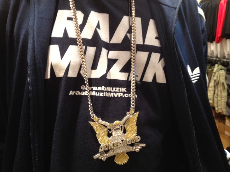 Duke Da God Dipset Eagle Chain Splash BSN/BLACK SOCIETY NEWS For