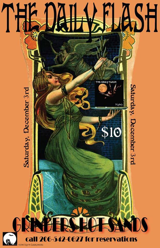 Shoreline Area News The Daily Flash at Grinders Saturday