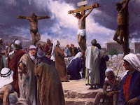 Jesus Christ dying on the cross