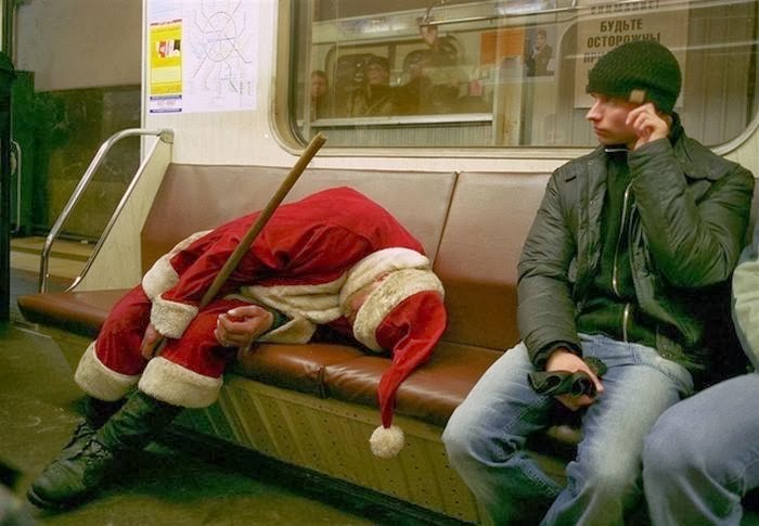 Fotos de Santa Claus como nunca lo viste