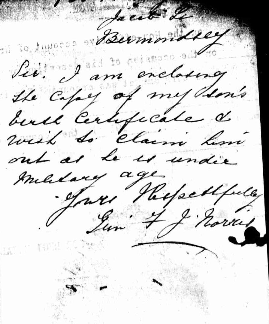 Researching My Family History Military Career of William Arthur Norris