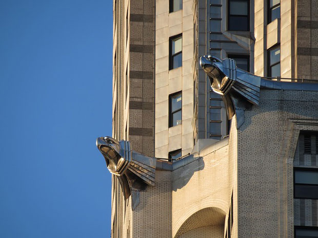 Edificio Chrysler gargolas