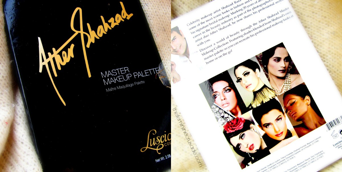 Luscious Ather Shahzad Master Makeup Palette