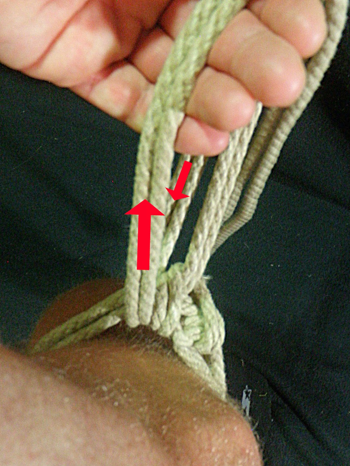 Innovative Fiber Arts / Vermont Rope Bondage: Tying a Column Off Using ...