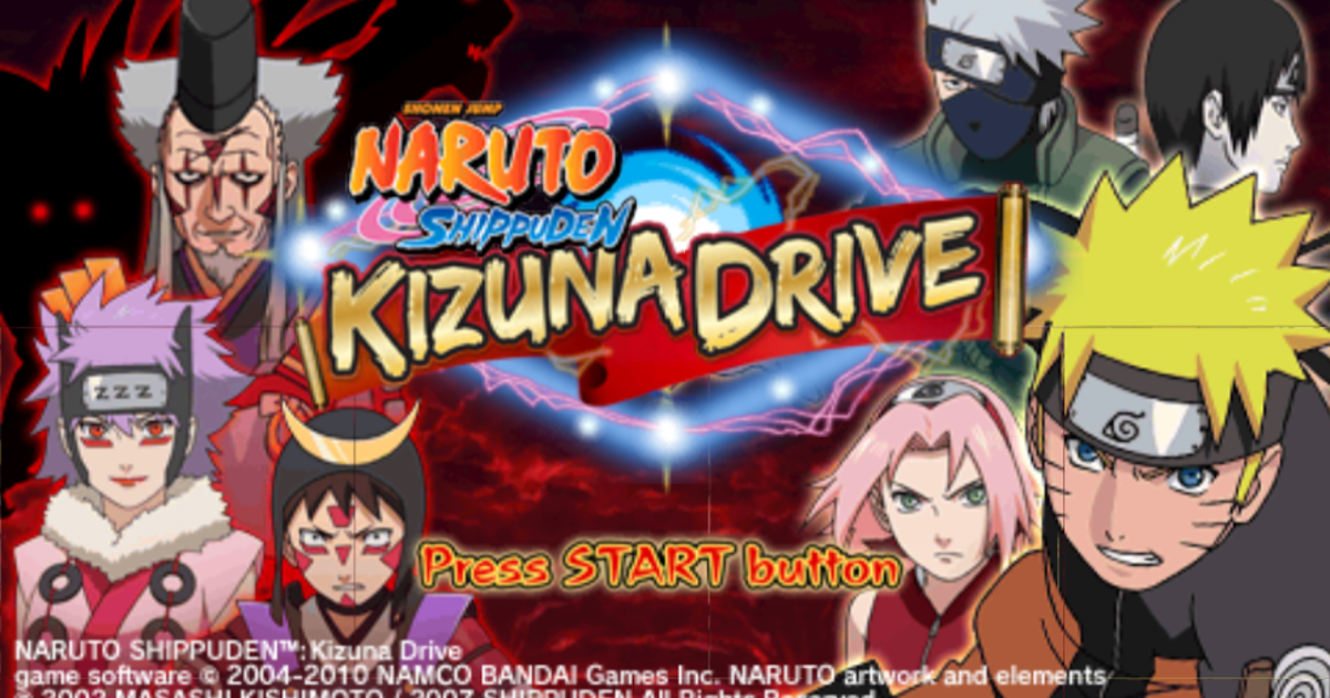 Naruto Shippuden - Kizuna Drive ROM - PSP Download - Emulator Games