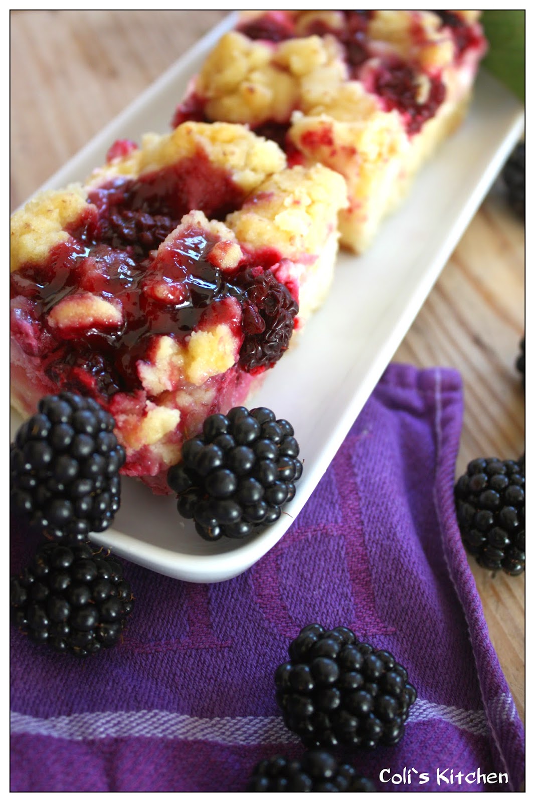 Brombeer-Streuselkuchen