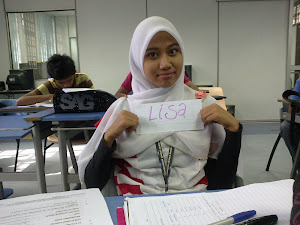 they call me lisa..serius blur,haha