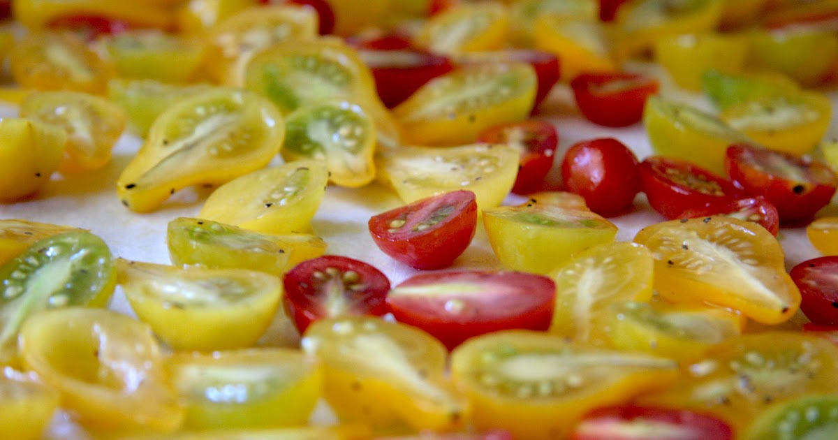 Oven Dried Cherry Tomatoes Local Food Rocks