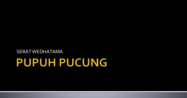 Pupuh Pocung Lengkap Lan Tegese Wawasan Dunia Blog
