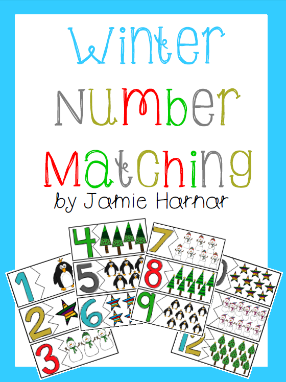 http://www.teacherspayteachers.com/Product/Winter-Number-Matching-1-20-1627717