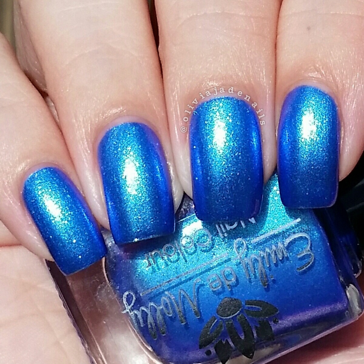 Emily de Molly Empty Journal swatched by Olivia Jade Nails