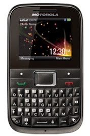  Motorola EX109 Dual SIM QWERTY Phone