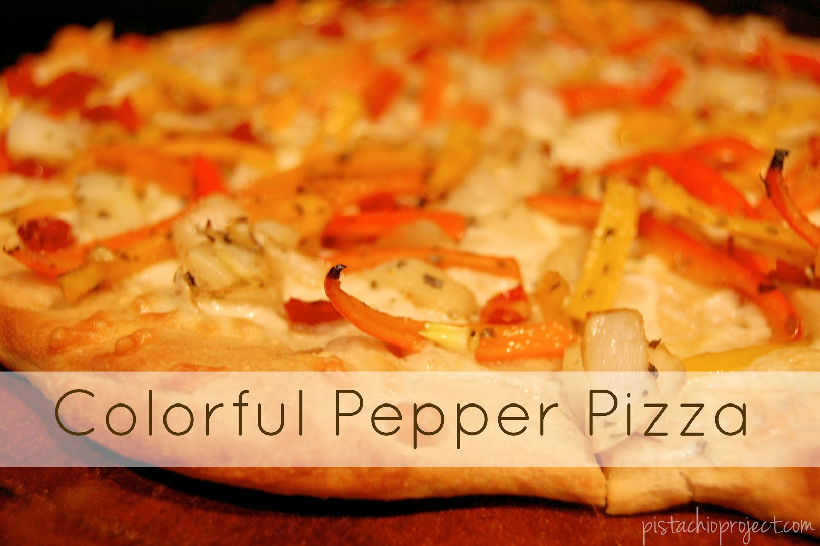 Colorful Pepper Pizza The Pistachio Project