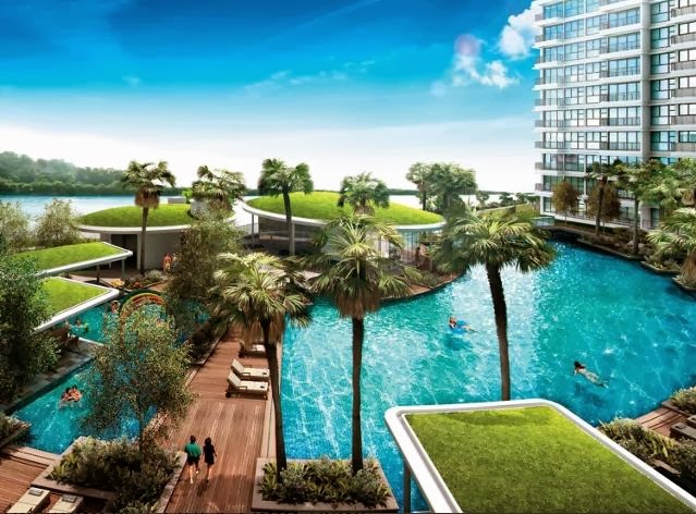Rivertrees Residences water front living