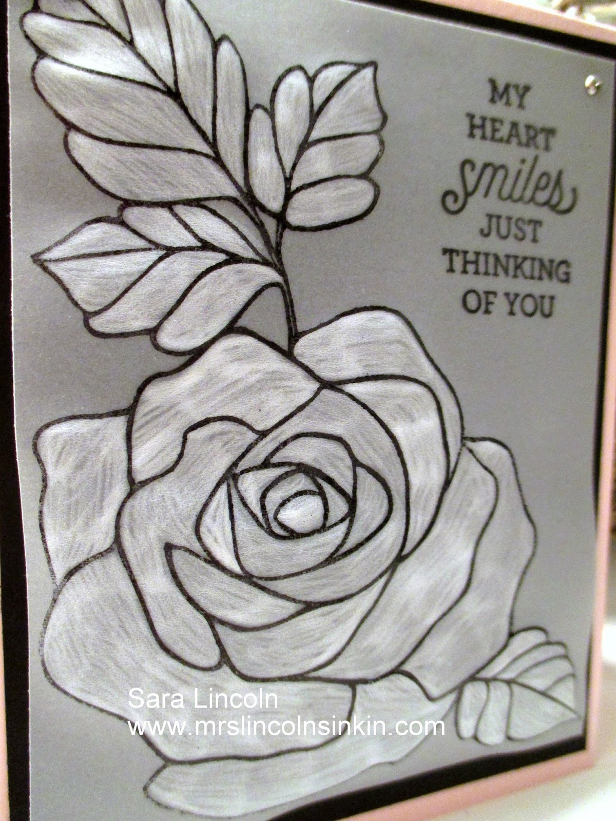 Mrs. Lincoln's Inkin Reverse Vellum Coloring