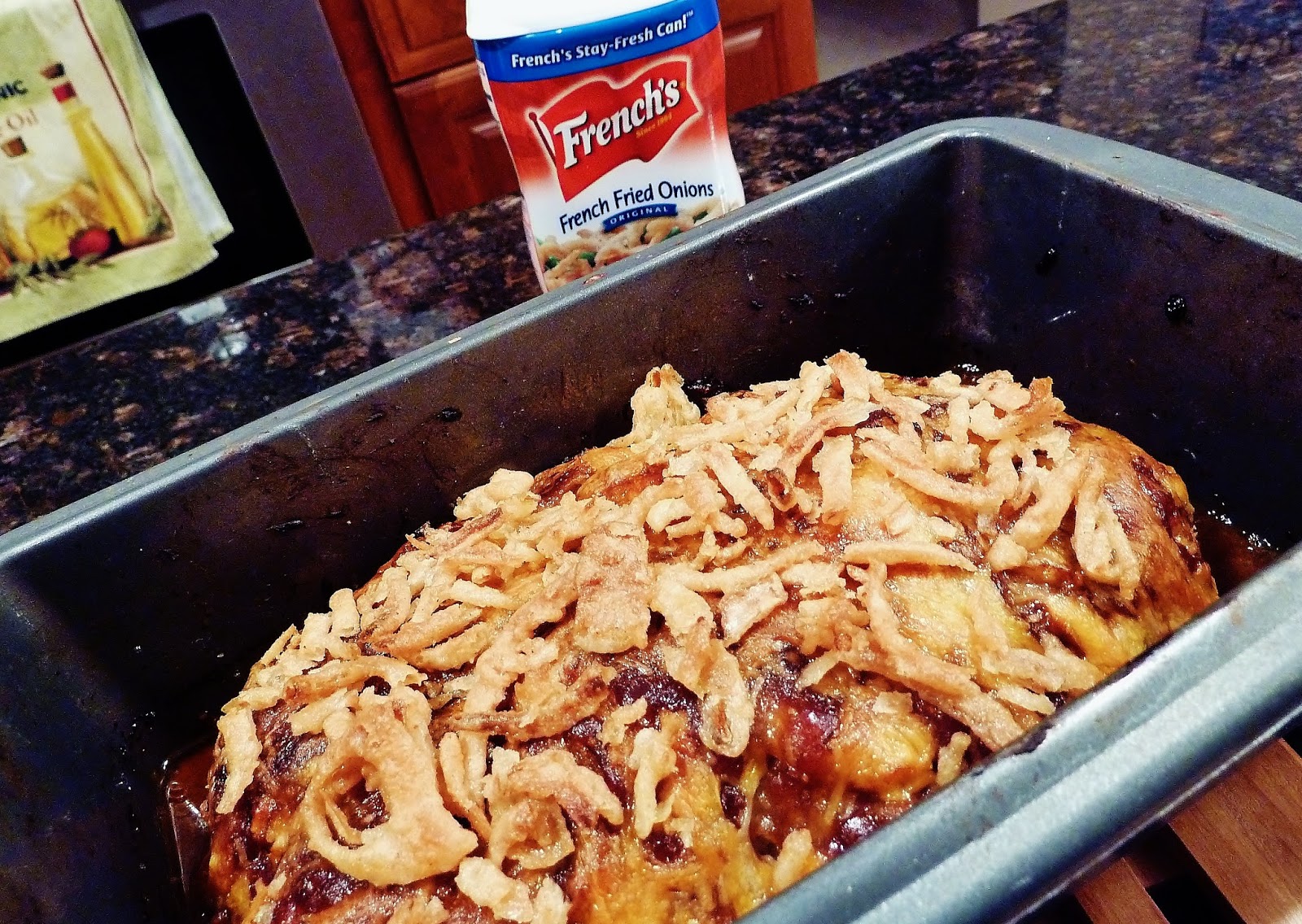 Christines Kitchen Chronicles: Recipe Swap: BBQ Cheddar Meatloaf with Caramelized Onions Christines Kitchen Chronicles: Recipe Swap: BBQ Cheddar Meatloaf with Caramelized Onions