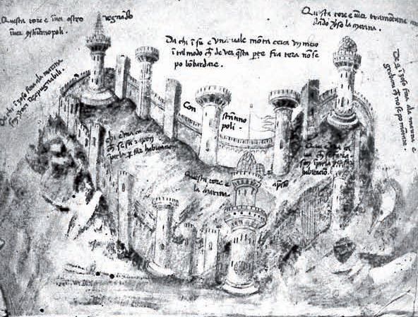 Bisanzio Il cassone con dipinta la Caduta di Trebisonda