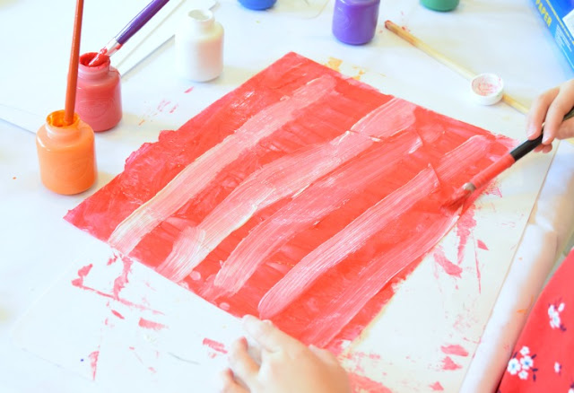 Wax Paper Printmaking - Process Art For Kids