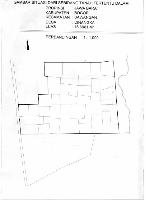 Bikin Site Plan dari Sertivikat