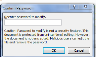 memberi password to modify