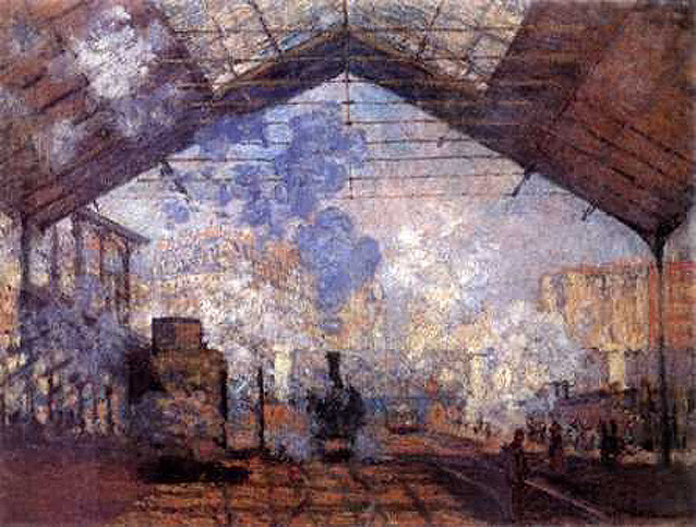 Claude Monet, La Gare Saint-Lazare