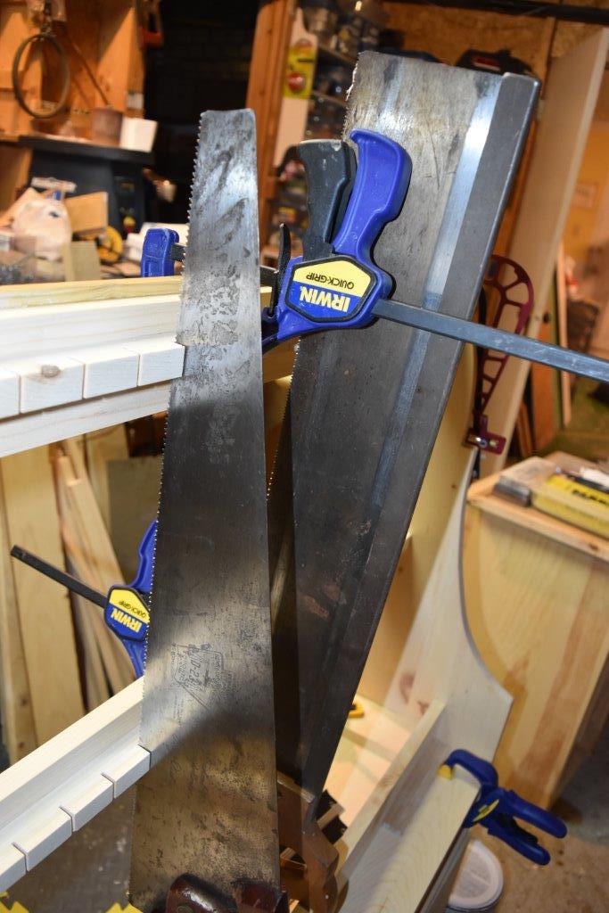 The Valley Woodworker Figuring out how to best hang the saws