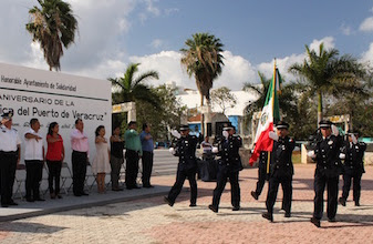 Conmemoran el 102 Aniversario del Acto Heroico de la defensa del Puerto de Veracruz contra la invasión norteamericana