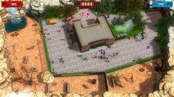 Did you ever wonder how it was like to be on the other side of the fence Zoo Rampage-HI2U