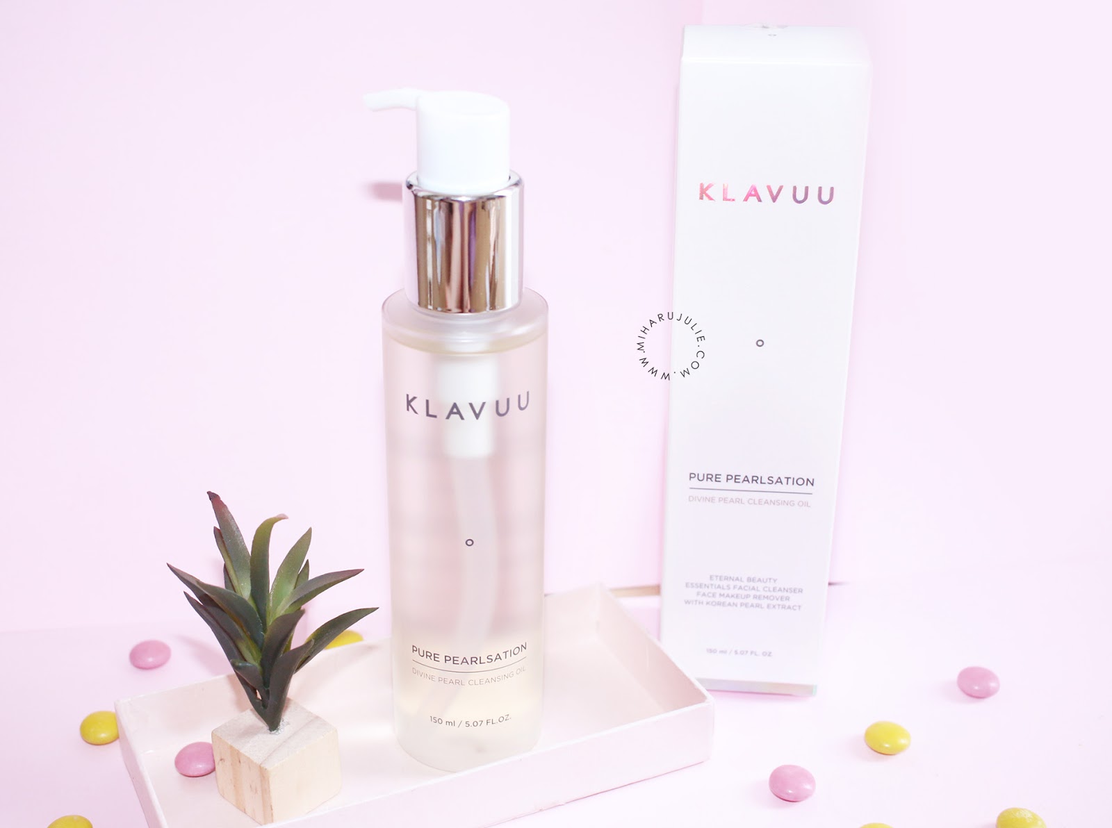 review KLAVUU Pure Pearlsation Divine Pearl Ultimate Cleansing Oil