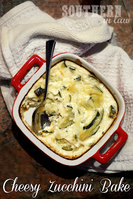 Cheesy Zucchini Bake Recipe - Zucchini Casserole 