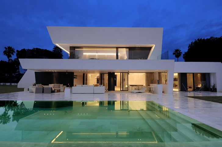 World Of Architecture Amazing Sotogrande House By A Cero Architects