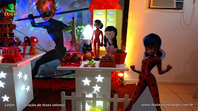 Decoração Miraculous Decoração Miraculous - festa de aniversário