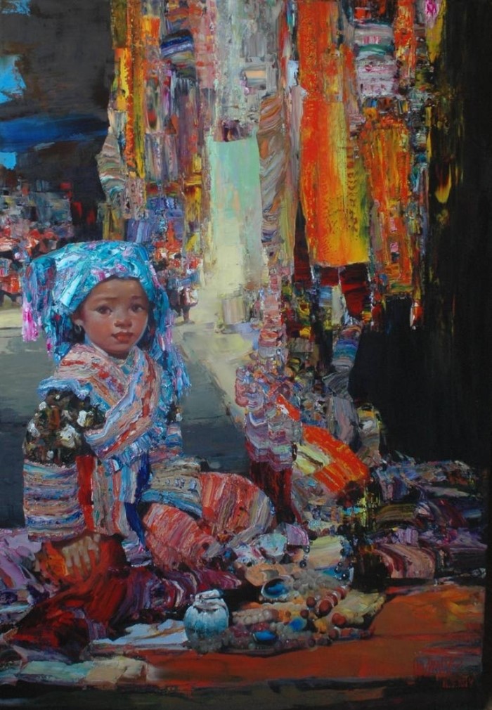 Ha Nguy Dinh Вьетнамский художник.