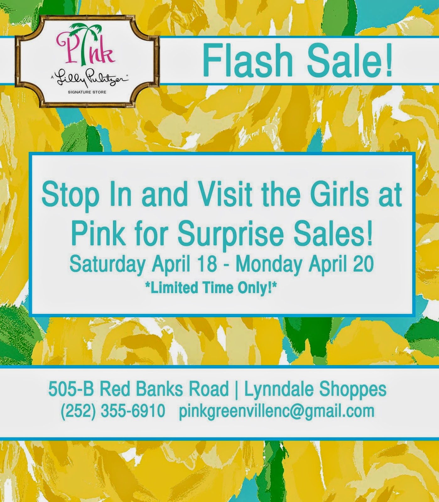 Pink, a Lilly Pulitzer Signature Store April 2015