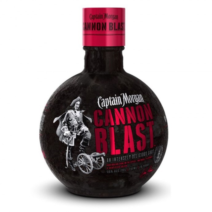Captain Morgan Cannon Blast Spiced Rum Captain Morgan® - captain morgan cannonball