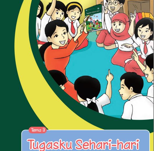 Download Buku Tematik Kurikulum 2013 Buku Guru  SD/MI Kelas 2 Tema 3 Tugasku Sehari-hari Edisi Revisi Format PDF