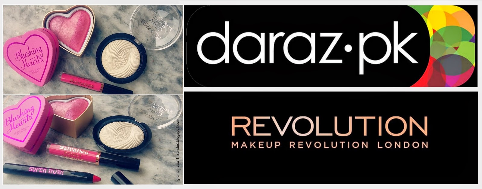 Glamorize with Sundas My Shopping Experience with Daraz.pk and Makeup
