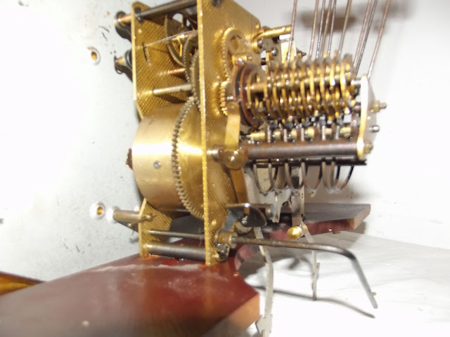 mécanisme CARILLON ODO 10 MARTEAUX 2 MÉLODIE WESTMINSTER régulateur