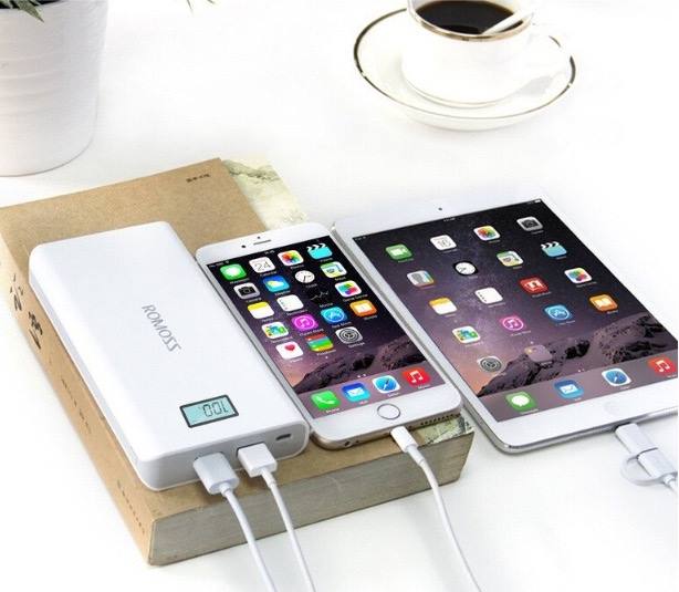 Pin sạc dự phòng Romoss LCD Sense 6 Plus 20000mAh Pin sạc dự phòng Romoss LCD Sense 6 Plus 20000mAh