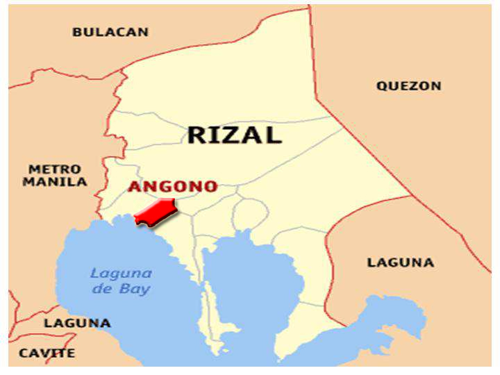 Angono Rizal Map